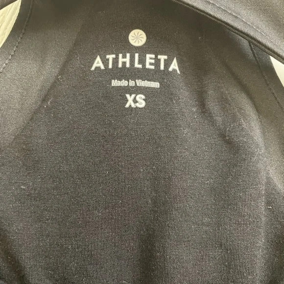Athleta Whirlwind Racerback Dress in Black XS - Picture 7 of 7